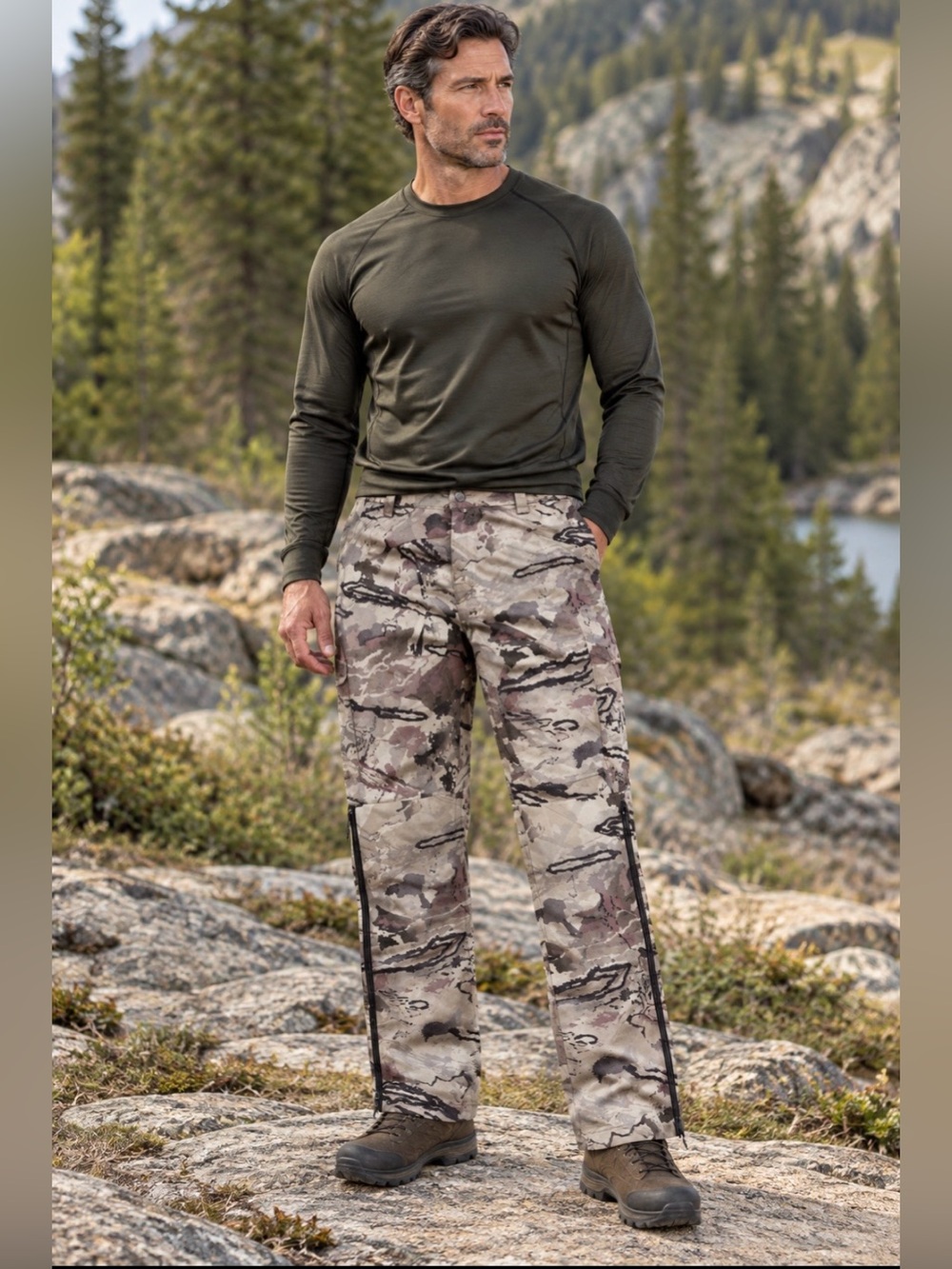 Under Armour Storm Camouflage Tactical Hunting Pants Cargo Pants Camo Size M